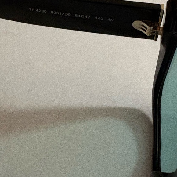 Tiffany & Co. Black and Teal Sunglasses main image 4